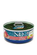 N&D uGI TROFI GTAS NATURAL TUNA & SALMON 70gr